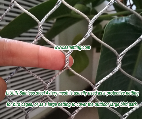 Sainless steel Aviary mesh