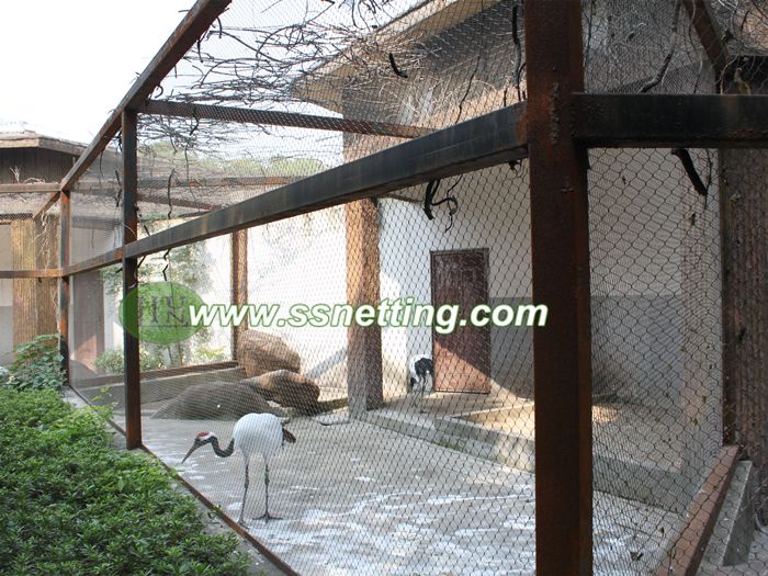 Aviary wire netting