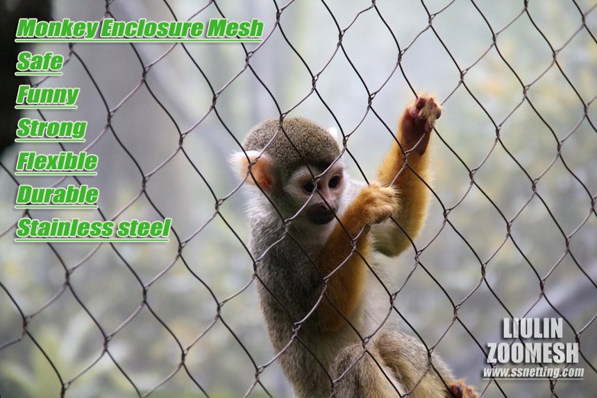 Monkey Enclosure Mesh Buy monkey enclosure mesh, Monkey wire rope