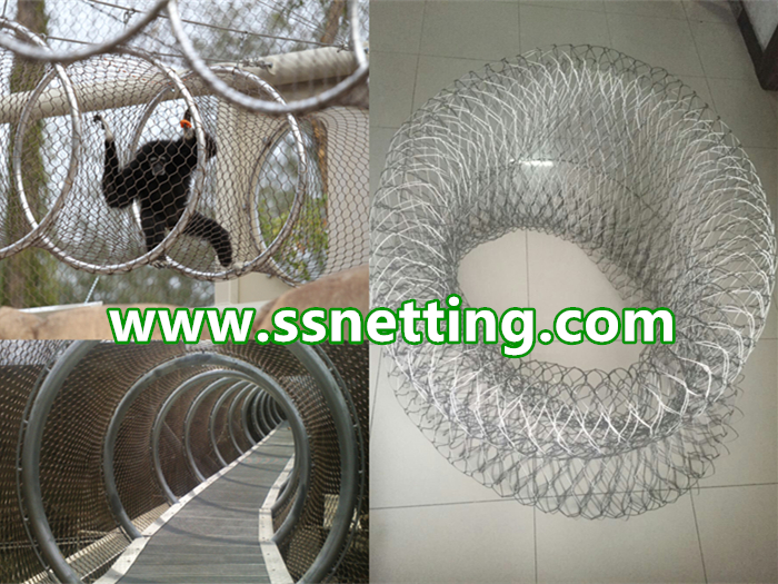 Stainless Steel Tunnel Mesh Fence - Best Christmas Gift for Zoo Animals
