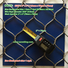 Stainless Cable Mesh 5/32", 3" X 3", ( 4.0mm, 76mm X 76mm)