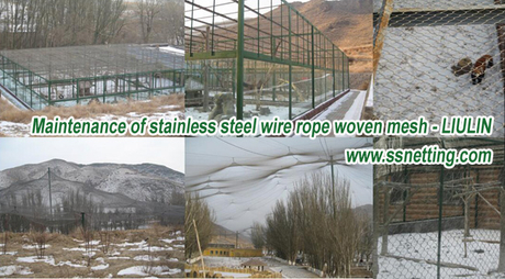 maintenance of stainless steel wire rope woven mesh.jpg