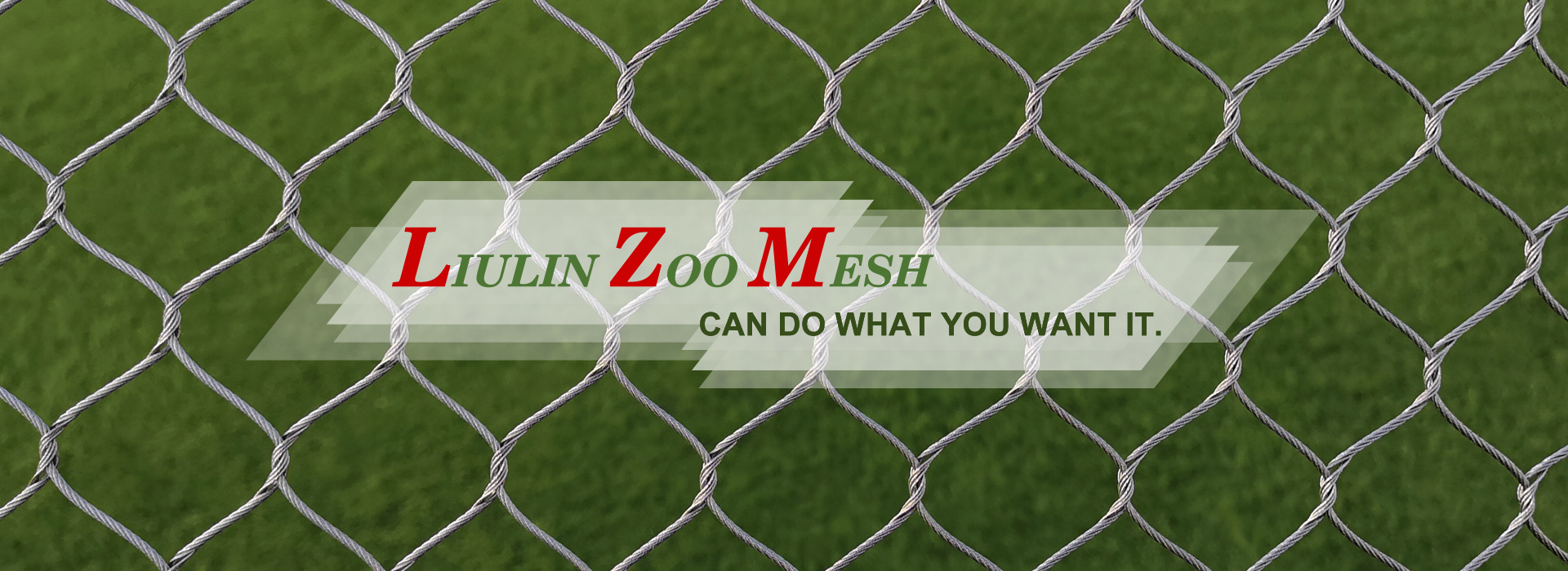Stainless steel zoo mesh make a safe home for animals